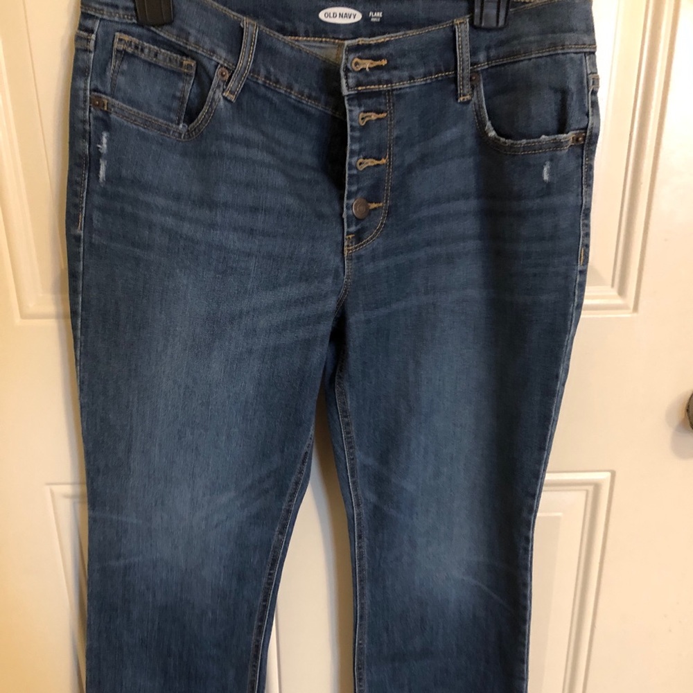 Flare ankle jeans